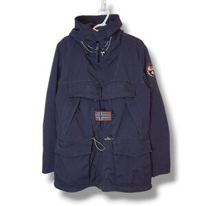 Napapijri Antarctic Expidition Research Skidoo Coat Blue Size L
